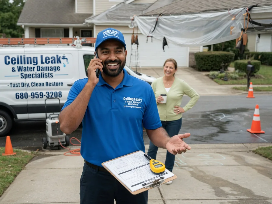 Ceiling Leak Cleanup Tamaqua, PA FAQs